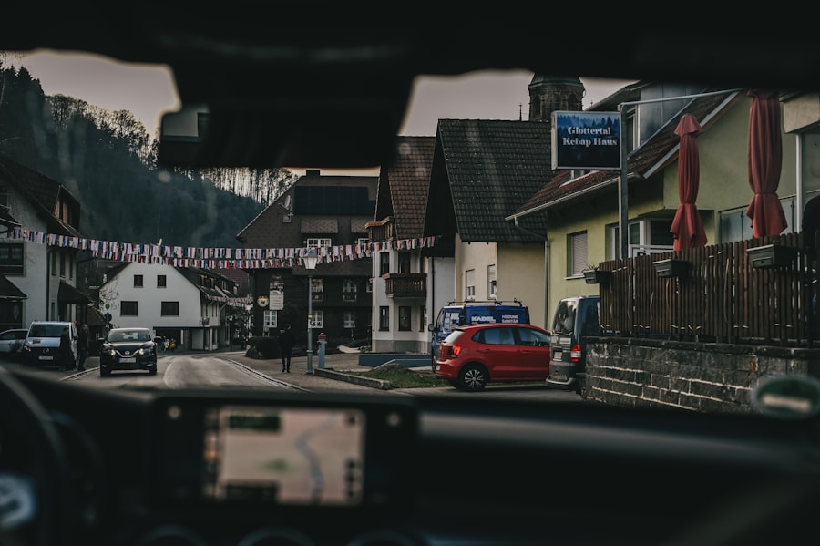 Photo Small town landscape