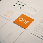 Crafting a Standout Logo: The Art of Brand Identity with a logo design of a sleek, modern BI monogram in bold, contemporary typeface.